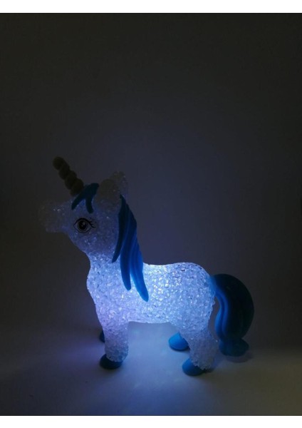 Renk Değiştiren Unicorn Gece Lambası, Çok Renkli, Sevimli ve Işıltılı Tasarım indirimleri