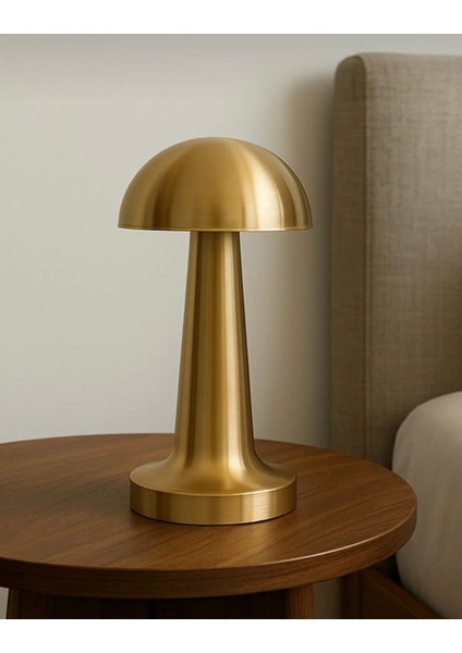 USB Şarjlı 3 Renkli Masa Lambası, Sensörlü, Şık ve Kullanışlı Aydınlatma Ürünü indirimleri