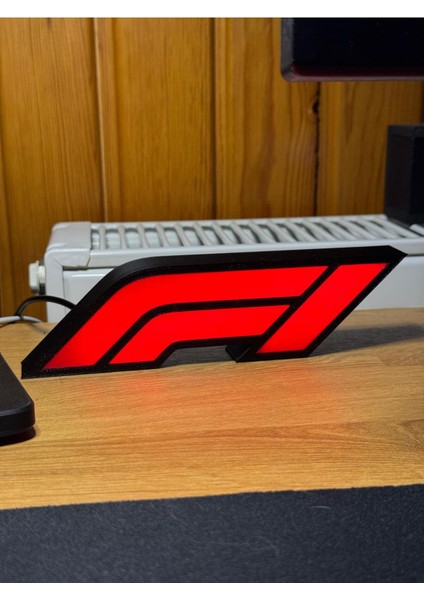 F1 Logo LED Masaüstü Aydınlatma, 28 Cm, USB Bağlantılı, Şık ve Kullanışlı Tasarım modelleri