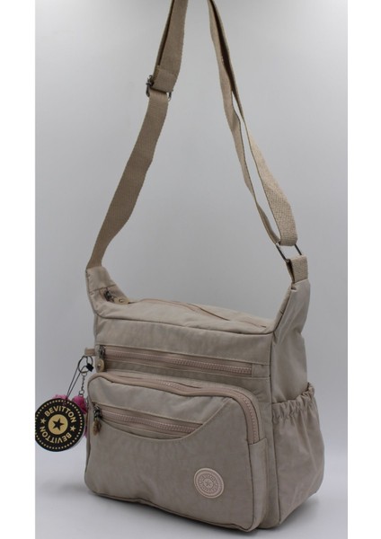 Suya Dayanıklı Bej Kadın Omuz Çantası, Şık ve Kullanışlı Moda Aksesuarı modelleri