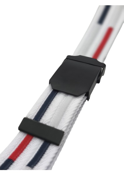 2 Adet Kemer Siyah ve Beyaz Erkek Palaska Tarzı