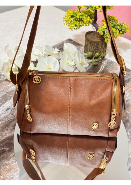 Taba 3 Bölmeli Yumuşak Deri Kol Çantası, Ayarlanabilir ve Şık Tasarım fiyatları