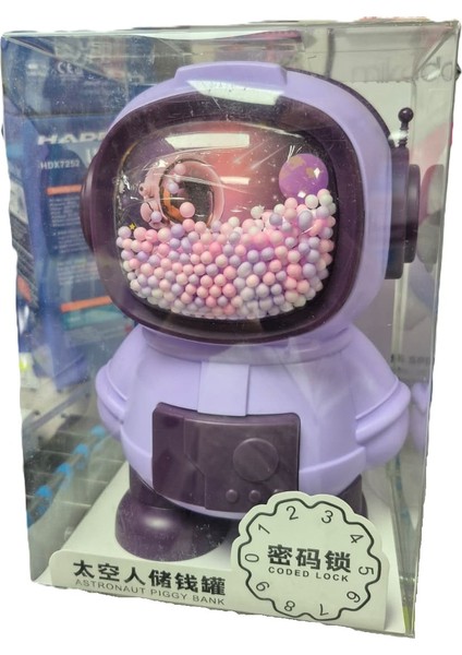 Putı Kumbara S 284 Astranot Sıfrelı 4 Renk (12087)