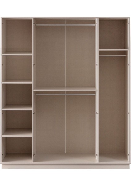 Gardırop, Bali 4 Kapaklı Aynalı Dolap fırsatları