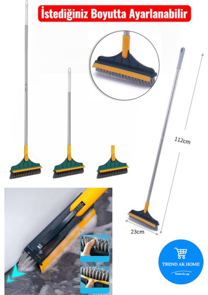 Pratik Sihirli Fayans Fırçası ve Çekçek (sarı yeşil)