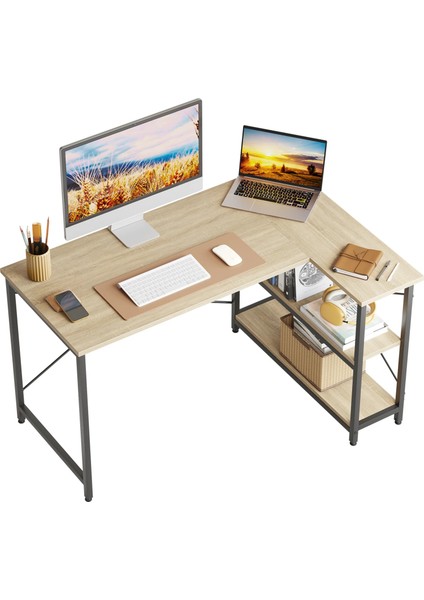 89310 120CM Çalışma Masası Bilgisayar Masası Oyuncu Masası Ders Laptop Lefkas Meşe fiyatları