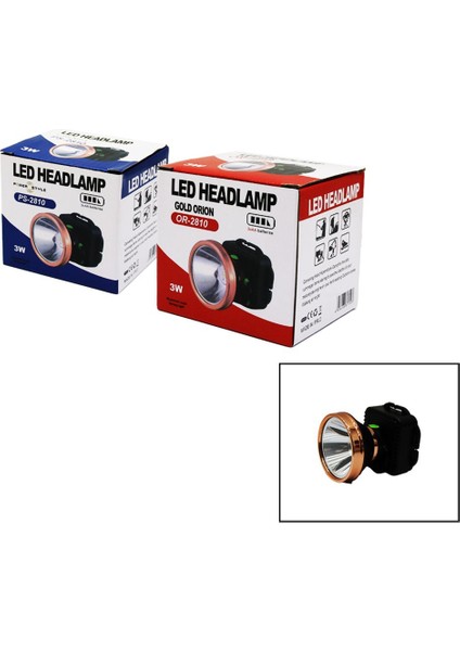 Pilli Kafa Lambası, Hareketli Başlık, Pratik ve Kullanışlı Kamp ve Dış Mekan Için