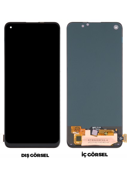 Oppo A74 Uyumlu Oled Lcd+Dokunmatik (Siyah) NT-104996