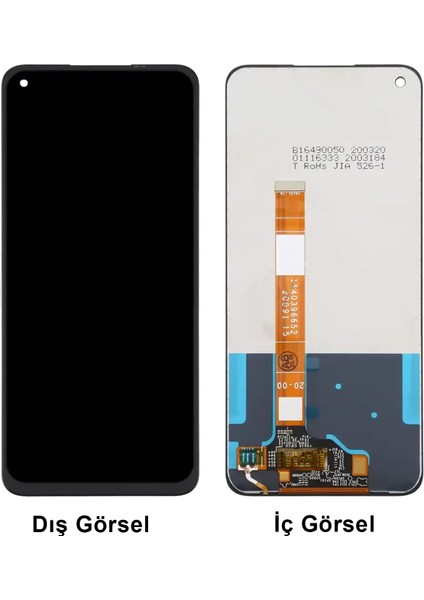 Teknonet Oppo A52 Uyumlu Org Lcd+Dokunmatik