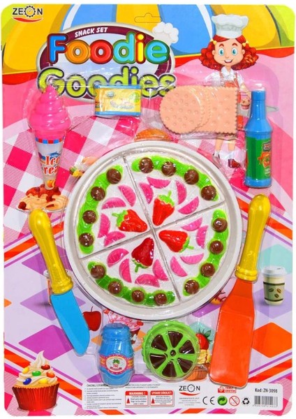 Bfs ZN-3098 Kartela Pasta Oyun Seti