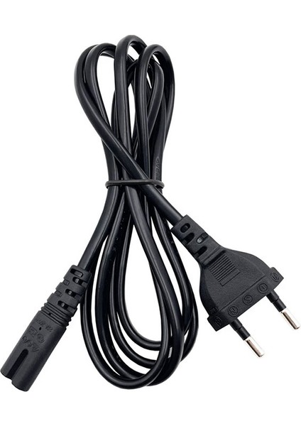 Ac 220V Power Güç Kablosu Notebook Radyo Tv Vb. Için 2li Güç Kablosu