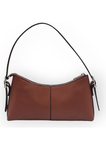 Kadın Taba Rolax Desenli Suni Deri Omuz Çantası, Şık ve Kullanışlı Tasarım