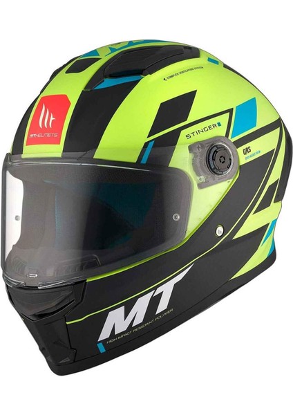 Stinger 2 Zivze C3 Mat Kapalı Kask