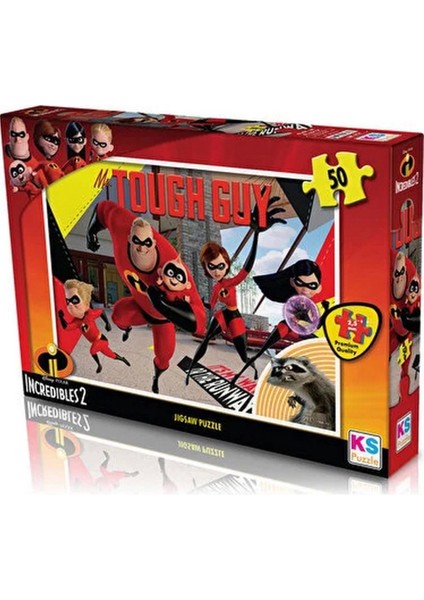 Bfs Ks Games Incredibles 50 Parça Puzzle