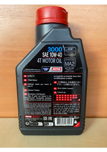 Road 3000 4t 10W-40 1lt fiyatları