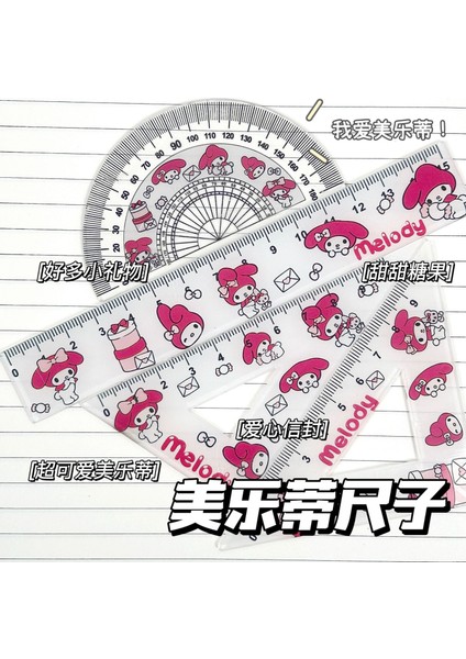 Dört Parçalı Düz Üçgen Kırtasiye Seti (Yurt Dışından) fiyatları