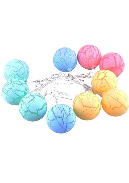 Renkli Mini 10'lu Ledli Dekoratif Dolama, Şık ve Parlak Süsleme Seçeneği fırsatları