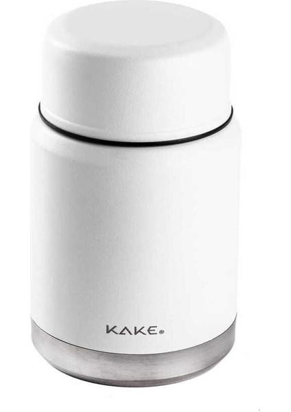 Kake, 500 Ml, Paslanmaz, Sızdırmaz, Çelik Kaşıklı, Yemek Termosu, Sefer Tası, Gınger KFY-XD017