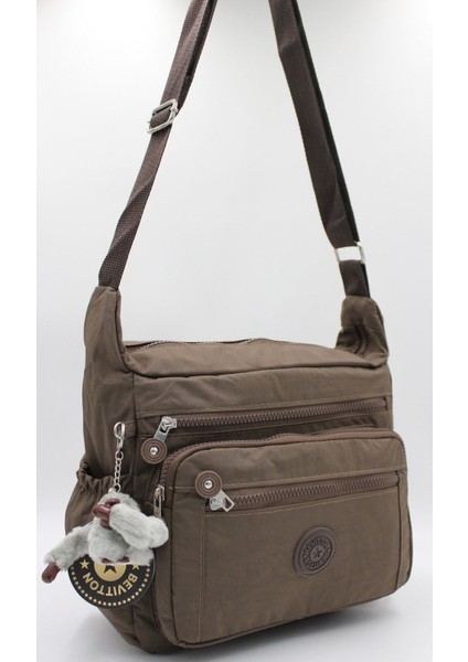 Vizon Omuz Çantası, Suya Dayanıklı Kumaş, Şık ve Hafif Tasarım