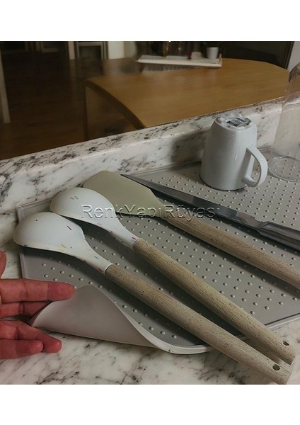 Silikon Bulaşık Matı, Tezgah Üstü Kurutma Matı, Kurtma Örtüsü 28*45 Ölçüleri fiyatları