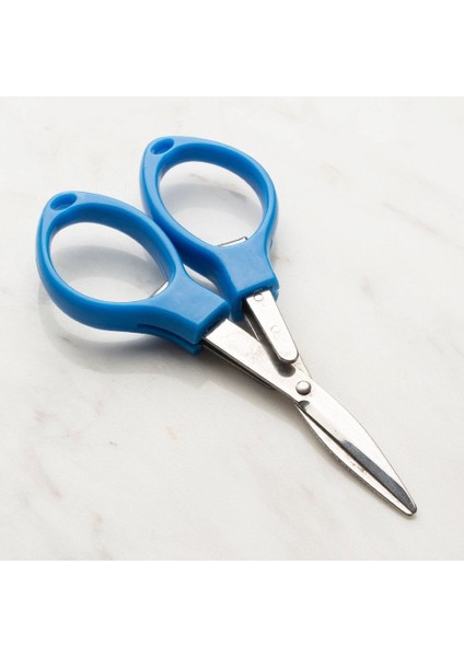 Gözlük Makas Mavi