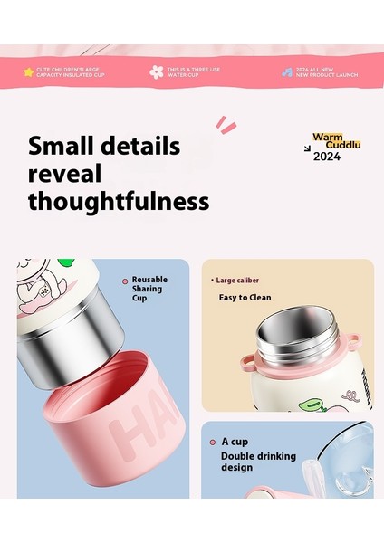 Paslanmaz Çelik Yalıtımlı Dak Sevimli Üç Içme Dağı Açık Taşınabilir Büyük Kapasiteli Saman Daklar (Yurt Dışından) modelleri