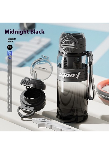 Spor Kupa Büyük Kapasiteli Damla Geçirmez Taşınabilir Plastik Açık (Yurt Dışından)