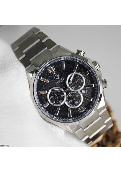 FS601113 Çelik Kordonlu Erkek Kol Saati