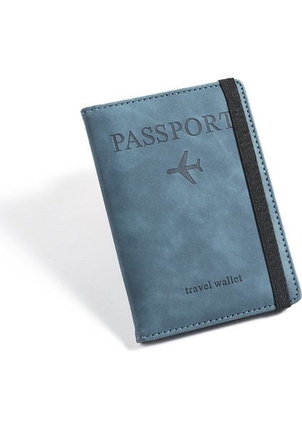 Pu Deri Pasaport Paketi Sınır Ötesi Rfid Çoklu Kart Çok Fonksiyonlu Pport Kart Kılıfı Pasaport Kılıfı (Yurt Dışından)