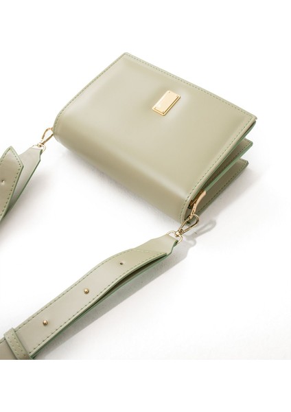 Yeşil 2 Bölmeli Çapraz Askılı Ayarlanabilir Omuz Çantası fırsatları