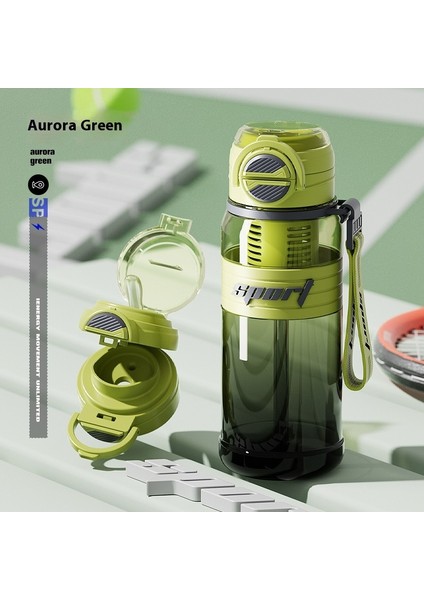 Spor Kupa Büyük Kapasiteli Damla Geçirmez Taşınabilir Plastik Açık (Yurt Dışından)