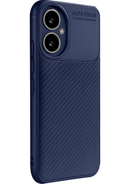 Honor 400 Kılıf Negro Karbon Desen Silikon + Ekran Koruyucu