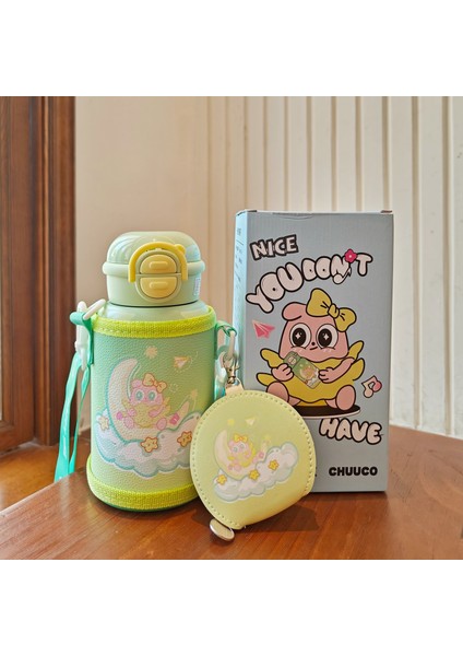 Çocuk Yalıtımlı Dak Pipetli Dak Öğrencilere Özel Vakumlu Daklar (Yurt Dışından)