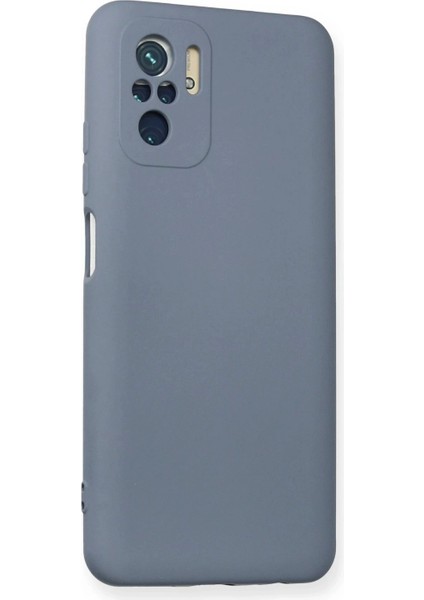 Xiaomi Redmi Note 10 Kılıf Nano Içi Kadife Silikon - Gri fiyatları