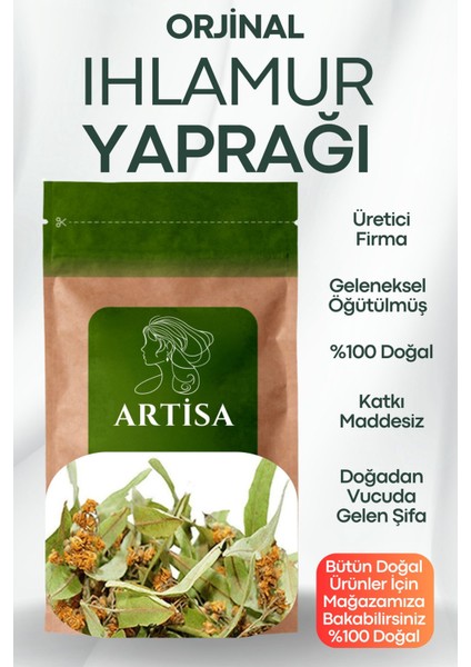 Doğal Ihlamur Yaprağı 100 gr ( Taze Öğütülmüş, Katkısız, Ekonomik )