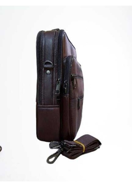 Şık Erkek El ve Omuz Çantası, Kahverengi, Hafif ve Dayanıklı Tasarım modelleri