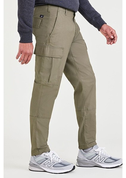 Cargo Yeşil Slim Tapered Pantolon