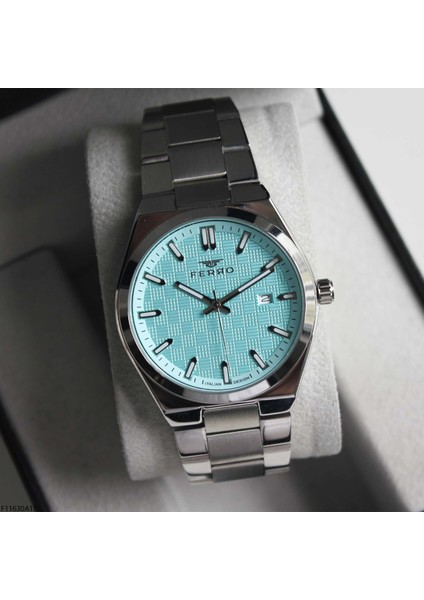 F11630A15 Çelik Kordonlu Erkek Kol Saati modelleri