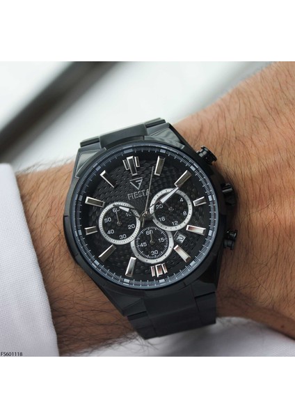 FS601118 Çelik Kordonlu Erkek Kol Saati