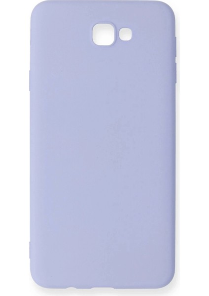 Samsung Galaxy J7 Prime Kılıf Nano Içi Kadife Silikon - Lila