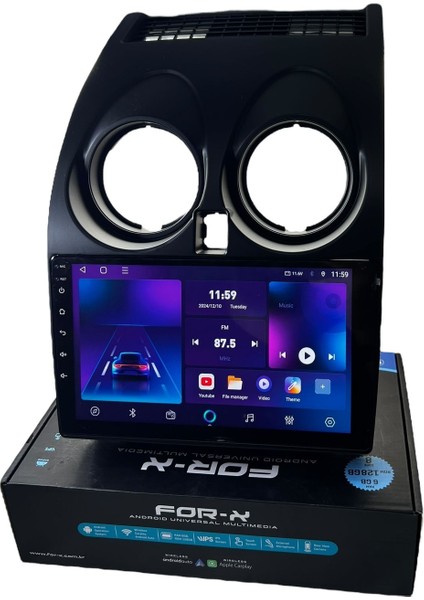 Nissan Qashqai 2006-2014 Forx 6-128 Tam Profesyonel Oem Multimedia