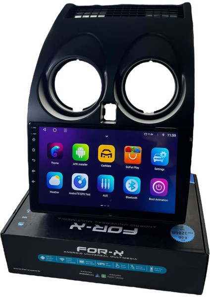 Nissan Qashqai 2006-2014 Forx 6-128 Tam Profesyonel Oem Multimedia fiyatları