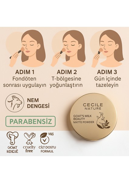 Keçi Sütlü Matte Powder 02 fiyatları