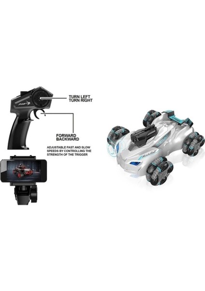 Bfs SYR-666-863 Kumandalı Wifi Kameralı Stunt Araba -Vardem Oyuncak indirimleri