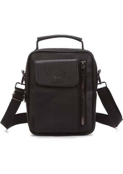 Şık Siyah Suni Deri Telefon ve El Çantası, Çok Amaçlı ve Hafif Tasarım