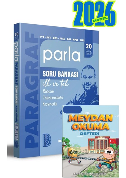 Tyt - Ayt - Kpss Taktiklerle Parla Paragraf Tamamı Video Çözümlü Soru Bankası 2026