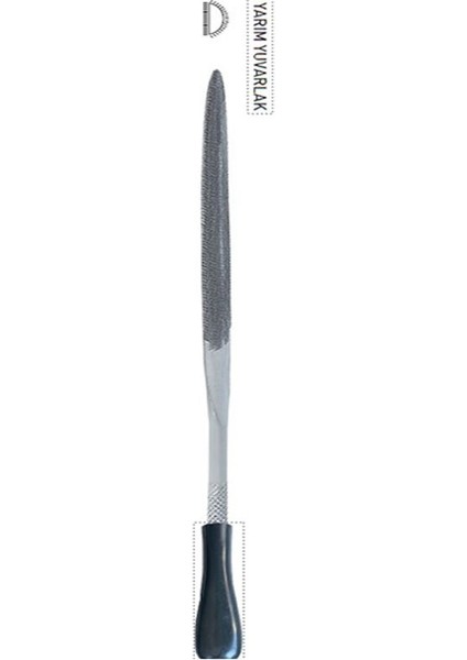 160 mm Yarım Yuvarlak Saatçi Ege Saplı fiyatları