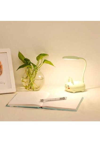 Sevimli Geyik USB LED Şarjlı Masa Lambası, Turuncu Renk fiyatları