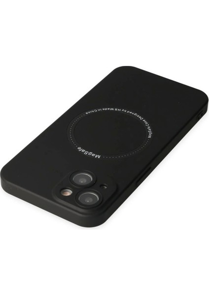 iPhone 14 Plus Kılıf Jack Magneticsafe Lens Silikon - Siyah indirimleri