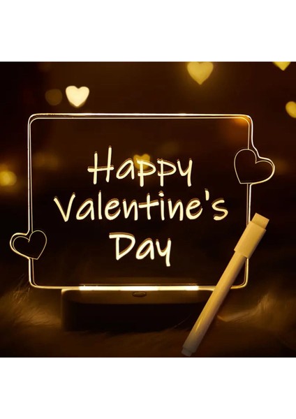 Beyaz LED Çizim ve Gece Lambası, Pratik ve Şık Tasarım